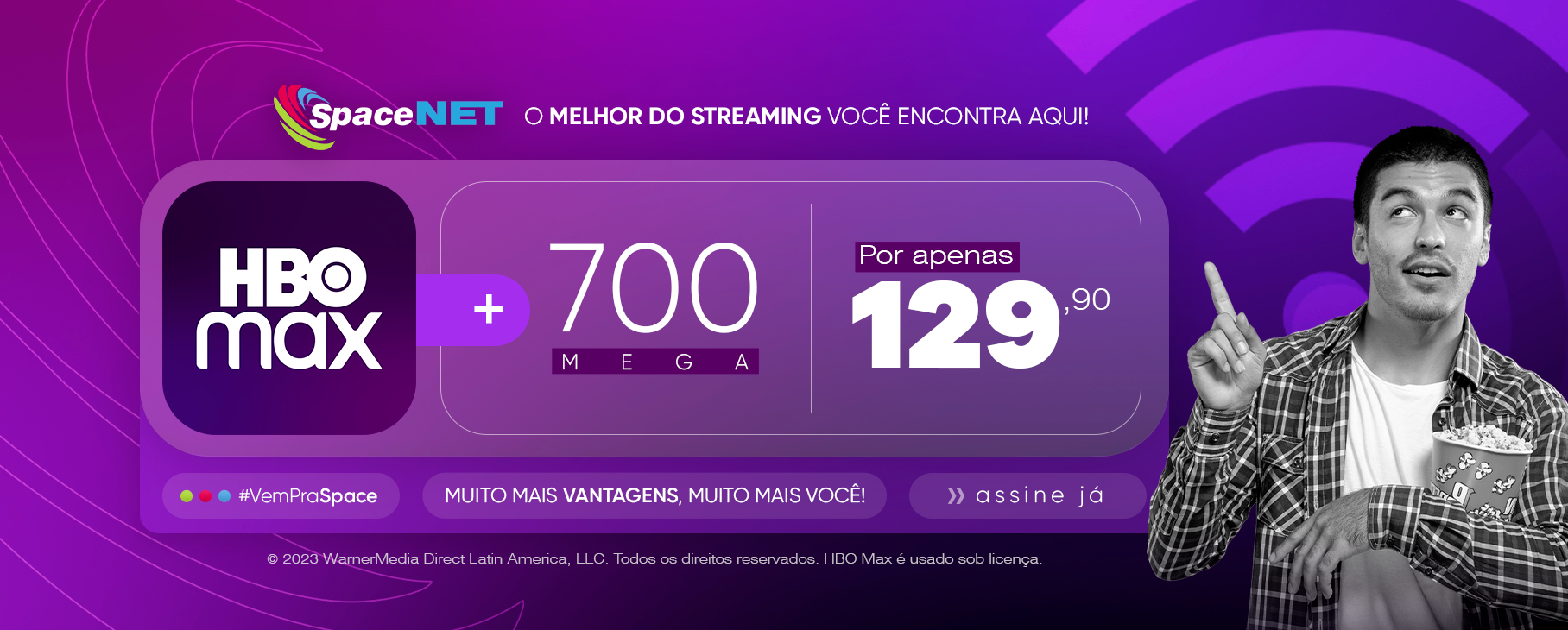 SpaceNET – Melhor provedor de internet fibra da região de Águas de Lindóia